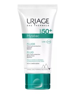 Эмульсия Hyseac Солнцезащитная SPF50 Исеак 50 мл Uriage