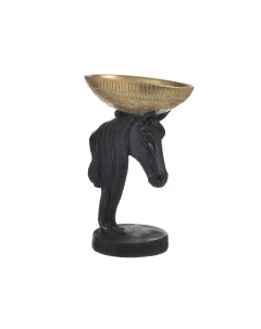 Декор настольный horse черный 19x27x12 см To4rooms
