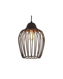 Люстра evron oval metal frame chandelier коричневый 28 см Gramercy