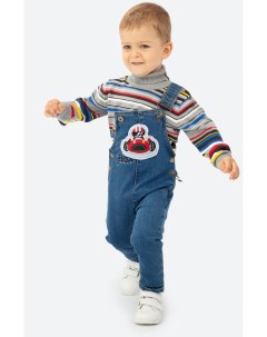 Полукомбинезон джинсовый для мальчика Playtoday baby