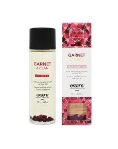 Органическое массажное масло с камнями GARNET ARGAN 100 Exsens