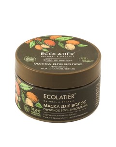 GREEN Маска для волос Глубокое восстановление ORGANIC ARGANA 250 Ecolatier