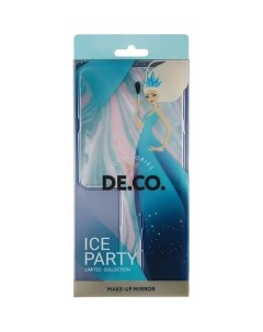 Зеркало для макияжа ICE PARTY на ручке Deco