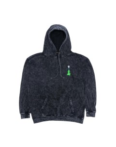 Толстовка с капюшоном St Hoodie Black Mineral Wash 2023 Ripndip