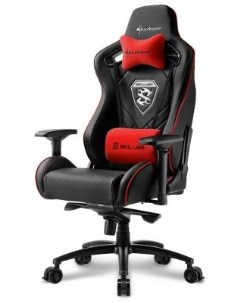 Кресло для геймеров Shark Skiller SGS4 чёрный с красным Sharkoon
