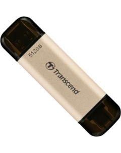 Флешка 128Gb Jetflash 930С USB 3 2 золотистый TS128GJF930C Transcend