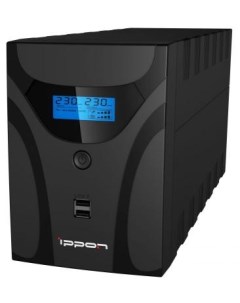 Источник бесперебойного питания Smart Power Pro II Euro 2200 2200VA Черный Ippon