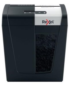 Шредер SECURE MC6 EU черный секр P 5 фрагменты 6лист 18лтр скрепки скобы Rexel