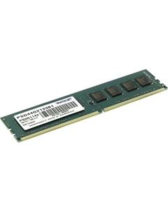 Оперативная память для компьютера 4Gb (1x4Gb) PC4-17000 2133MHz DDR4 DIMM CL15 Signature PSD44G213381 Patriòt