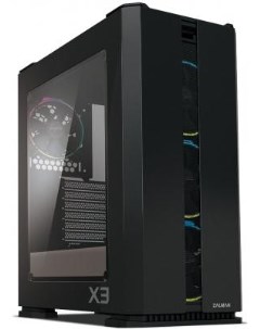 Корпус ATX X3 Без БП чёрный Zalman