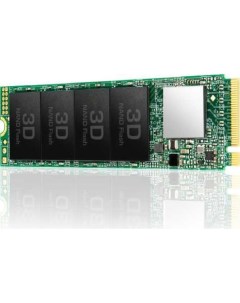 Твердотельный накопитель SSD M.2 256 Gb TS256GMTE110S Read 1600Mb/s Write 800Mb/s 3D NAND TLC Transcend