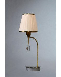 Декоративная настольная лампа ALORA BRONZE MA 01625T 001 Bronze Cream Brizzi modern