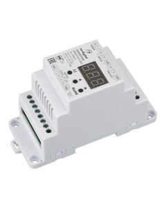 Конвертер SMART K39 DMX 12 24V 0 1 10V DIN 028412 Arlight