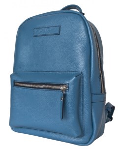 Женский кожаный рюкзак Anzolla 3040 07 голубой Carlo gattini