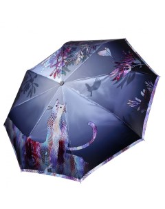 Зонт женский L 20296 3 серый Fabretti