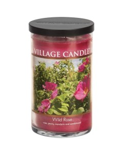 Ароматическая свеча Дикая роза стакан большая Village candle