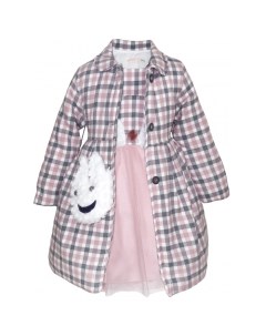 Комплект для девочки пальто платье сумка 3229 Baby rose