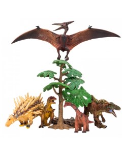 Набор Динозавры и драконы для детей Мир динозавров 7 предметов MM206 02 Masai mara
