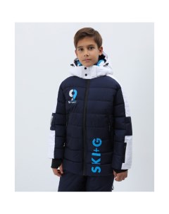 Куртка стегана зимняя для мальчика 220FBC4103 Gulliver