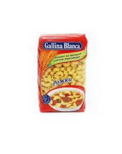 Макаронные изделия Рожки 450 г Gallina blanca