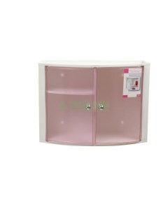 Шкаф B 11 прозрачный Pink M 08422 Primanova