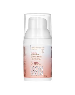 Корректирующая крем сыворотка на основе 10 азелаиновой кислоты 30 мл Re Program Delicate Icon skin