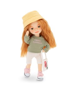 Кукла Sweet Sisters Sunny в зелёной толстовке Спортивный стиль 32 см Orange toys