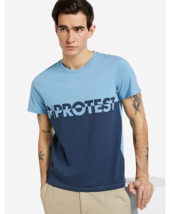 Футболка мужская Голубой Protest