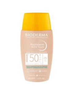 Cолнцезащитный флюид с тоном SPF 50 очень светлый оттенок 40 мл Photoderm Bioderma