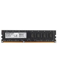 Оперативная память для компьютера 8Gb 1x8Gb PC3 12800 1600MHz DDR3L DIMM CL11 Radeon R5 Entertainmen Amd