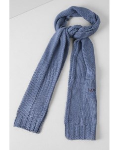 Вязаный шарф из смеси шерсти и вискозы Emporio armani