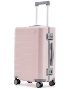 Чемодан Manhattan Frame Luggage 20 розовый Ninetygo