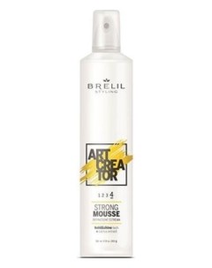 Мусс для укладки сильной фиксации Strong Mousse Brelil professional