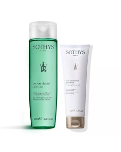 Набор Очищение и увлажнение гель мусс 125 мл тоник 200 мл Cleansers Lotions Sothys