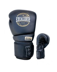 Перчатки боксерские 8000 01 Black PU 14 унций Excalibur