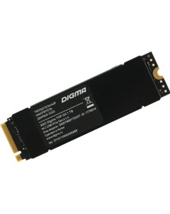 Твердотельный накопитель SSD M 2 1 Tb DGST4001TG33T Read 7400Mb s Write 5500Mb s 3D NAND TLC Digma