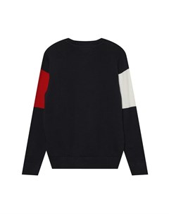 Джемпер в фирменных цветах бренда Tommy hilfiger