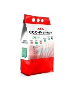Древесный комкующийся наполнитель алоэ 1 9 кг Eco-premium