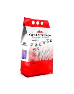 Древесный комкующийся наполнитель лаванда 7 6 кг Eco-premium