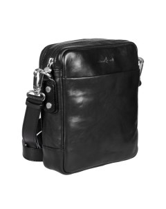 Сумка планшет мужская 912312 black черная Gianni conti