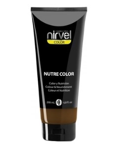 Гель Маска Nutre Color Dark Brown Цвет Темно Коричневая 200 мл Nirvel professional