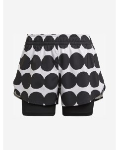 Шорты женские Marimekko 2 in 1 Черный Adidas