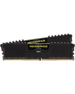 Оперативная память для компьютера 16Gb 2x8Gb PC4 25600 3200MHz DDR4 DIMM CL16 Vengeance LPX CMK16GX4 Corsair