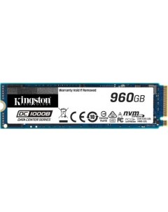 Твердотельный накопитель SSD M 2 960 Gb DC1000B Read 3400Mb s Write 925Mb s TLC Kingston