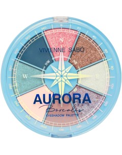 Палетка теней для век AURORA BOREALIS тон 01 Vivienne sabo