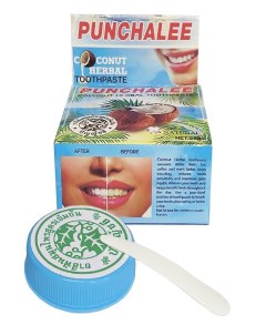 Паста Coconut Herbal Toothpaste Зубная Кокос 25г Punchalee