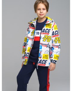 Куртка текстильная с полиуретановым покрытием для мальчиков ветровка Playtoday tween