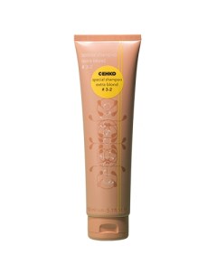 Cпециальный шампунь для осветленных волос Special shampoo extra blond 3 2 334006750 1000 мл Cehko (германия)