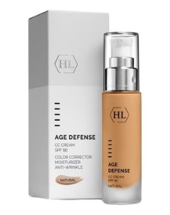 Крем Age Defense CC Cream Natural SPF50 Корректирующий 50 мл Holy land