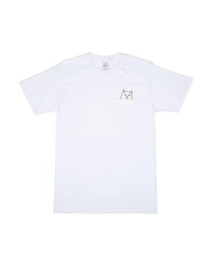 Футболка Lord Nermal S S Pocket Tee White 2023 Ripndip